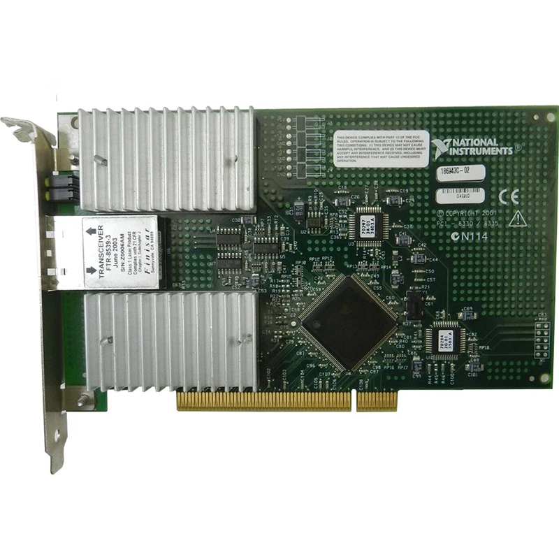 Test Used National Instruments NI PCI-8330/8335 Interface Card
