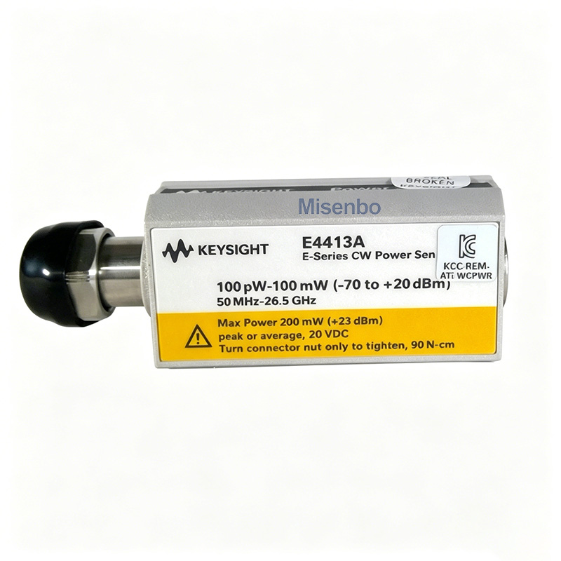 Agilent E4413A CW Power Sensor 50 MHz - 26.5 GHz - 70 dBm to + 20 dBm