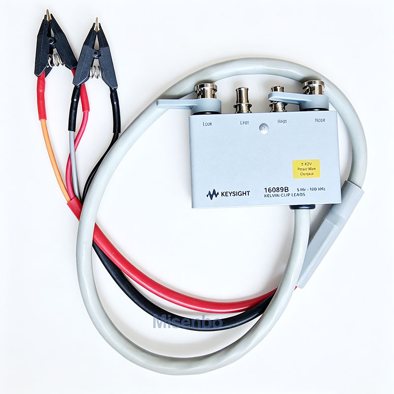 HP Agilent Keysight 16089B Kelvin Clip Lead for LCR LCZ and capacitance meters