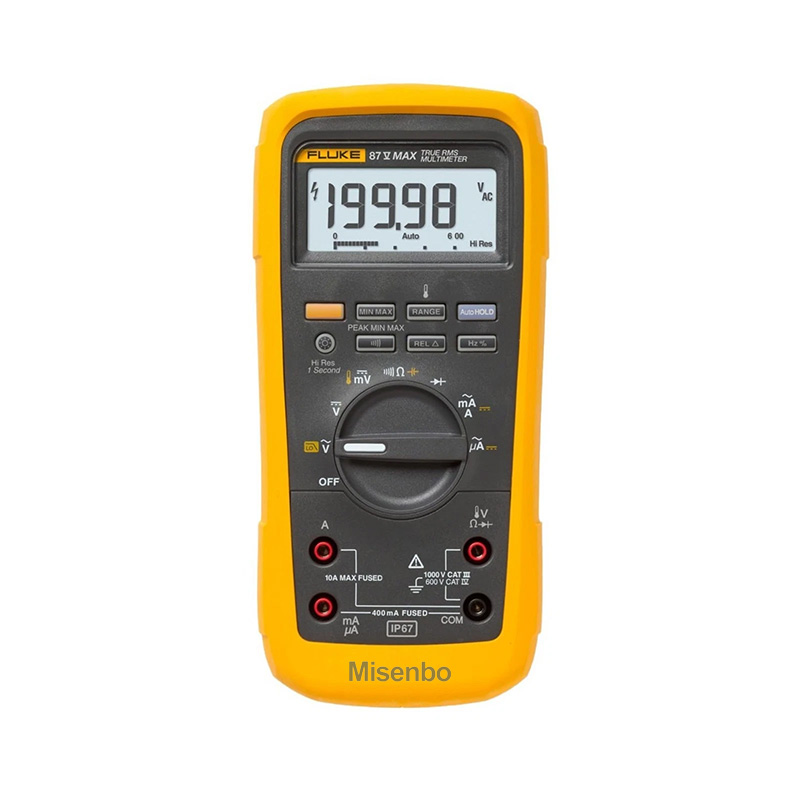 Fluke 87VMAX True RMS Heavy Duty IP 67 Multimeter FLUKE-87VMAX New Sealed